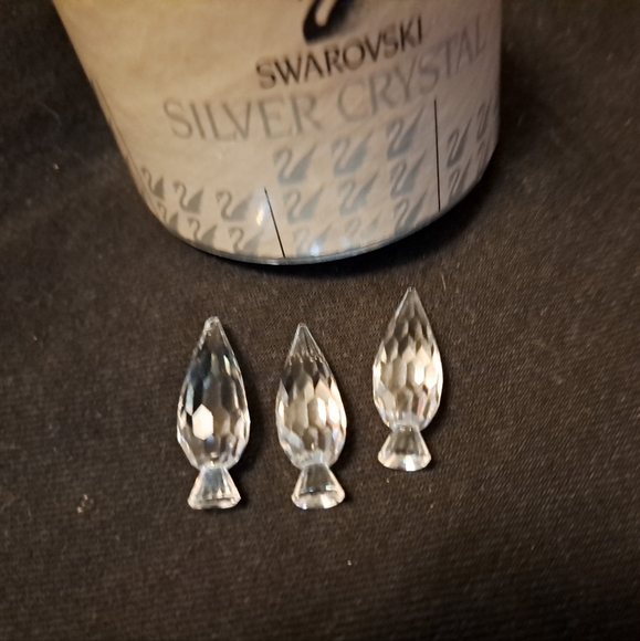 Swarovski crystal City Poplar Trees 747 NR 020 003 in box with COA excellent